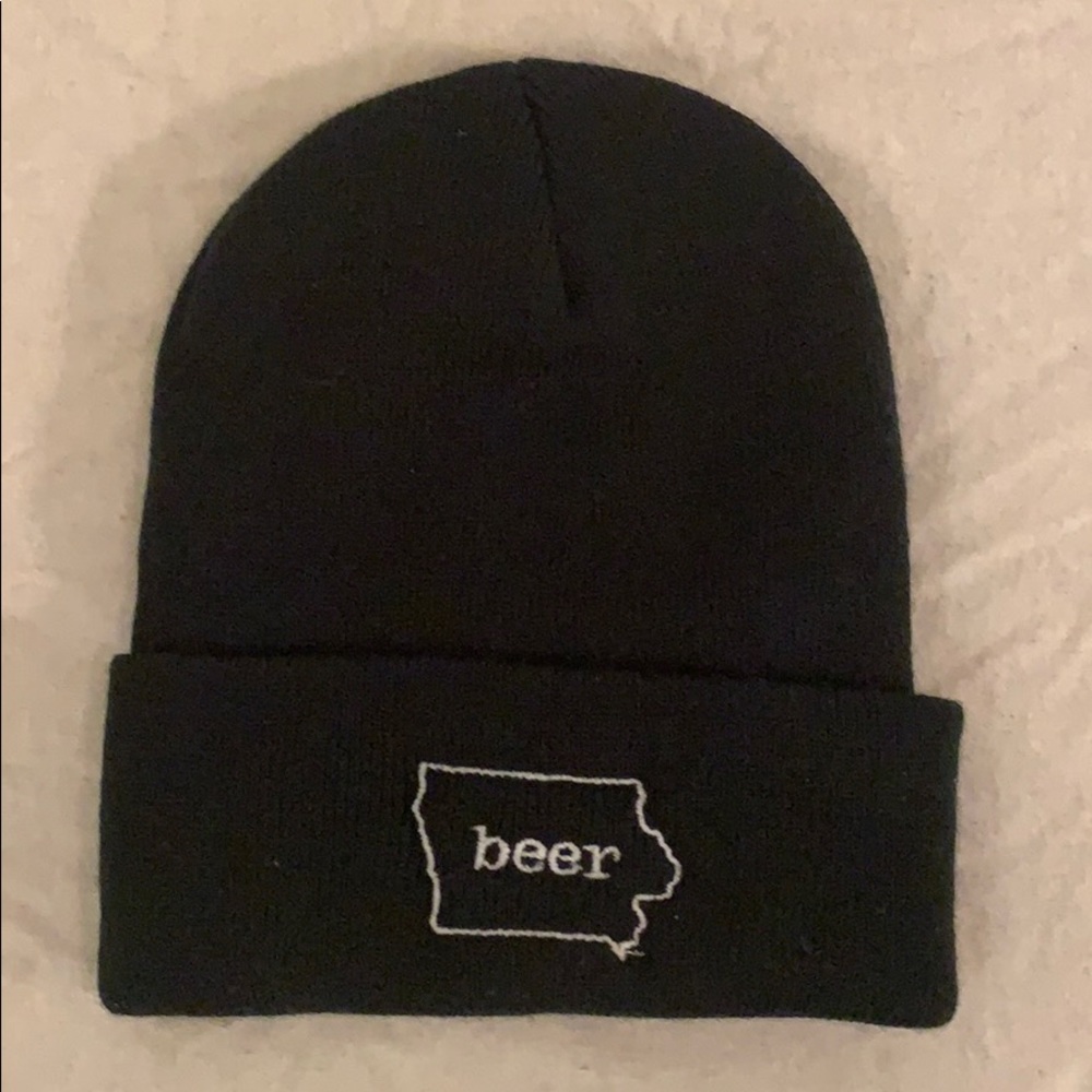 Iowa “Beer” Beanie